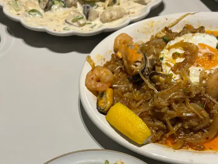 진주 남매식당 해물 파스타