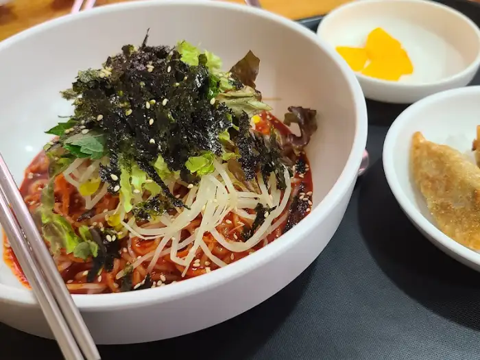 비빔국수 클로즈업