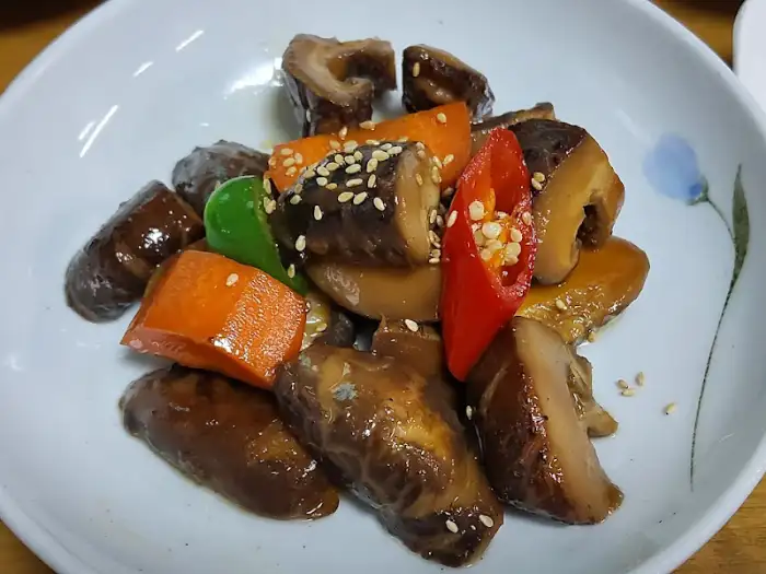 버섯 볶음