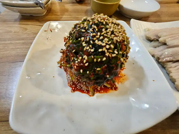 김치 확대 사진