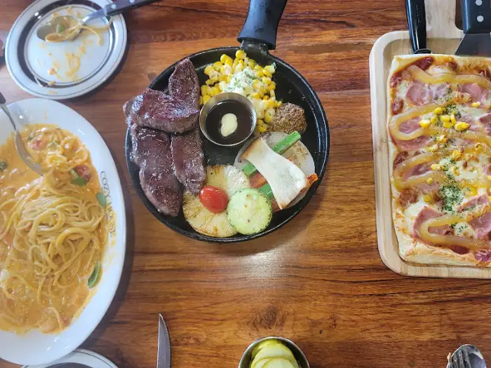 테이블 전체 음식