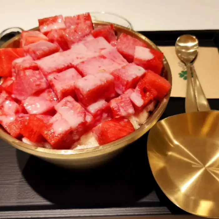 딸기빙수화채