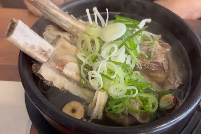 왕갈비탕 클로즈업