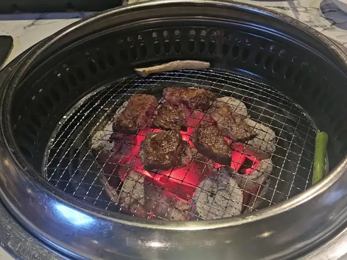 숯불 위 LA갈비