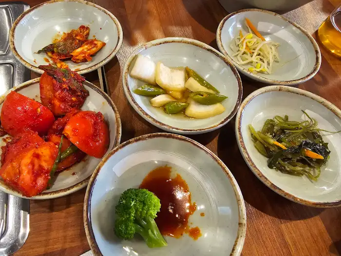 밑반찬 클로즈업