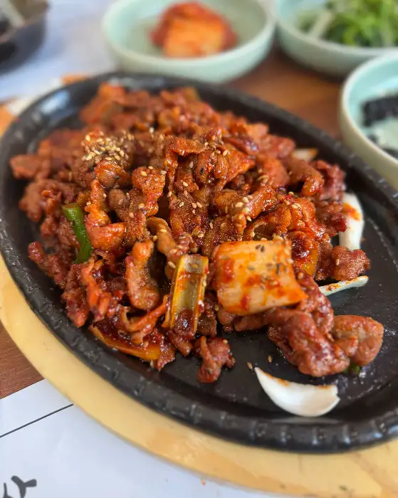 고추장 불고기 한 접시