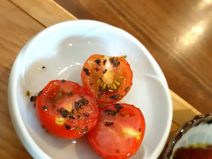 신선한 방울토마토 요리