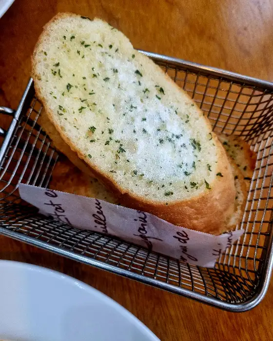 마늘빵 클로즈업