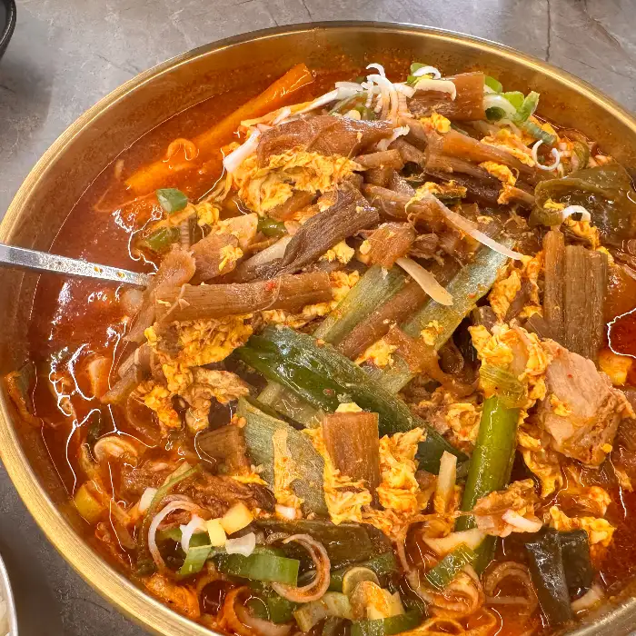 육개장 클로즈업