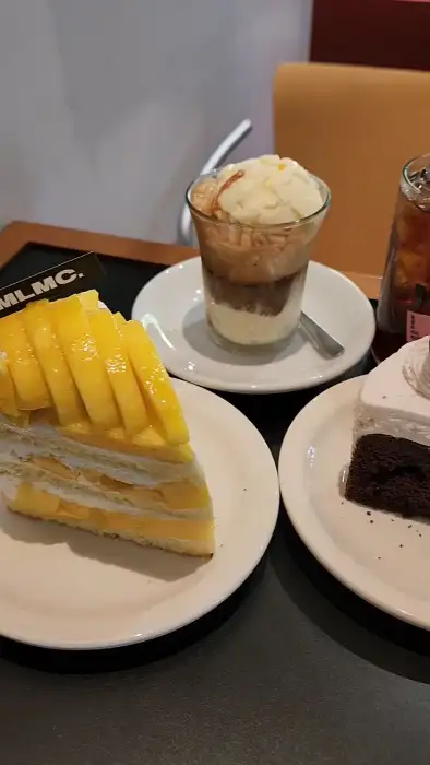 망고 케이크, 아이스크림, 초코 케이크