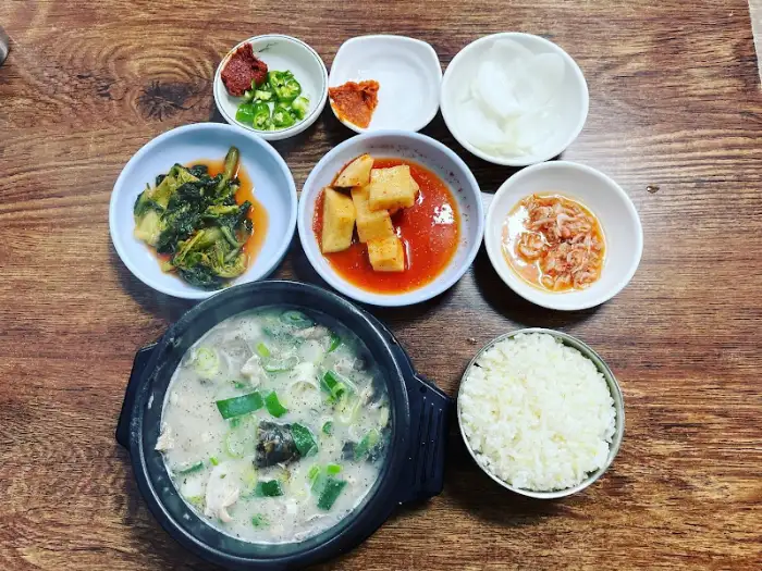 순대국 한상차림