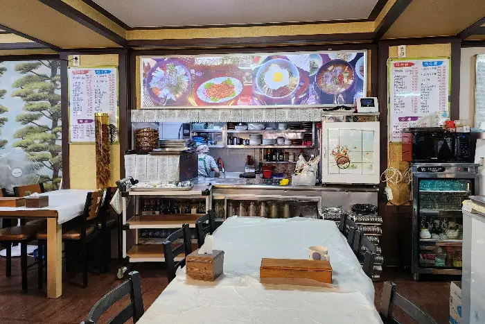 정이품식당 내부 모습