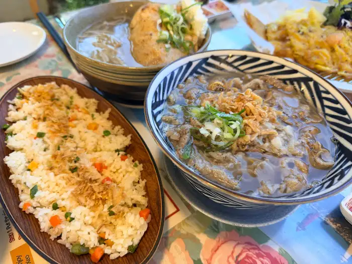 곱창쌀국수와 볶음밥