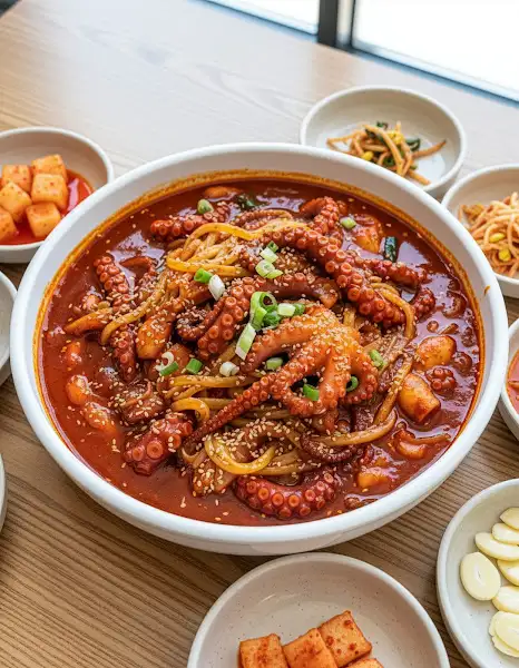 문어 숙회