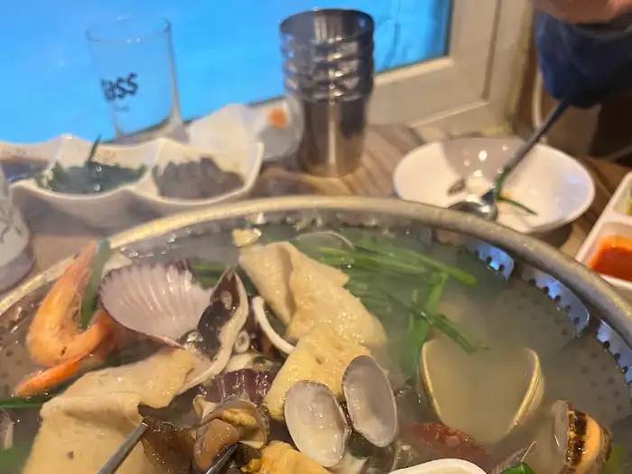 조개찜 근접샷